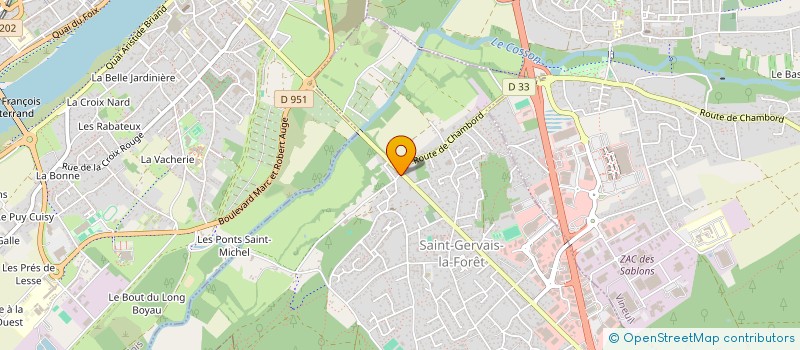 localisation de l'entreprise SOBIVEC  BASSENS