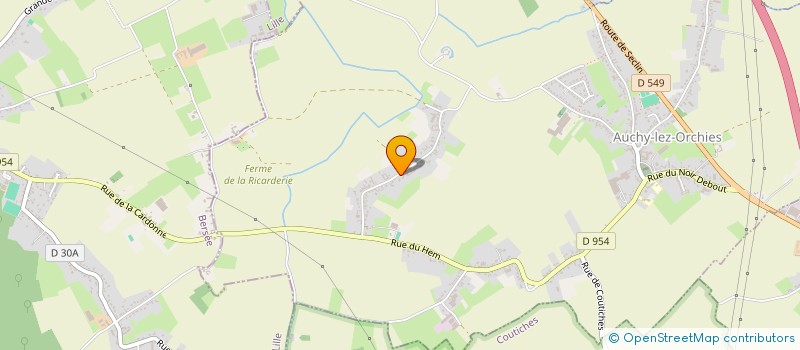 localisation de l'entreprise SOBLIS  AUCHY-LEZ-ORCHIES