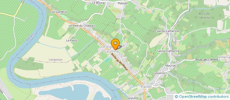 localisation de l'entreprise SOBO  VILLENAVE-DE-RIONS