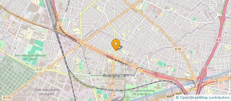 localisation de l'entreprise SOBOL AUTOMOBILES  BOBIGNY