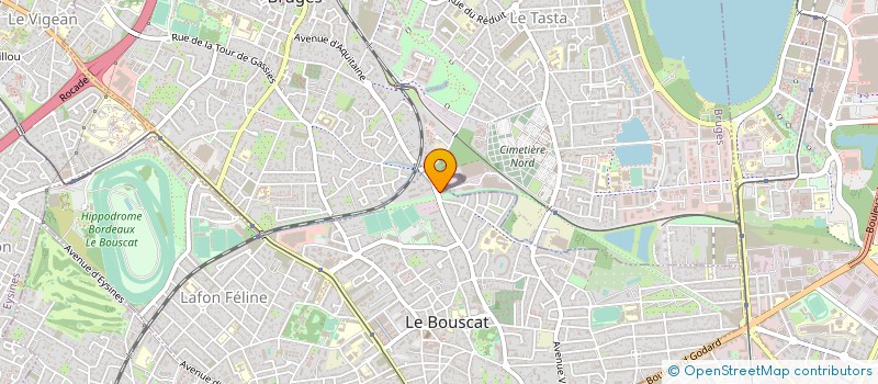 localisation de l'entreprise SOBOPLAC à LE BOUSCAT