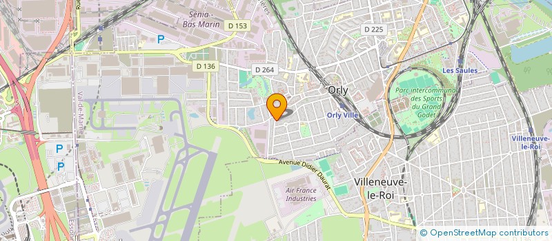 localisation de l'entreprise SOBOTYOR à ORLY