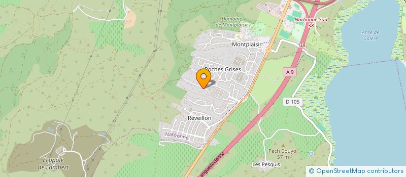 localisation de l'entreprise SOBOUL à NARBONNE