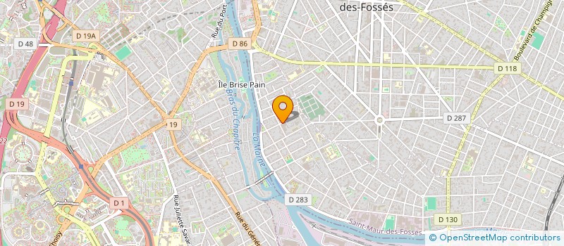 localisation de l'entreprise SOBR à SAINT-MAUR-DES-FOSSES