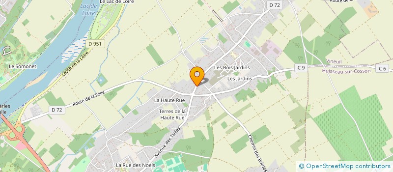 localisation de l'entreprise SOBRAL à VINEUIL