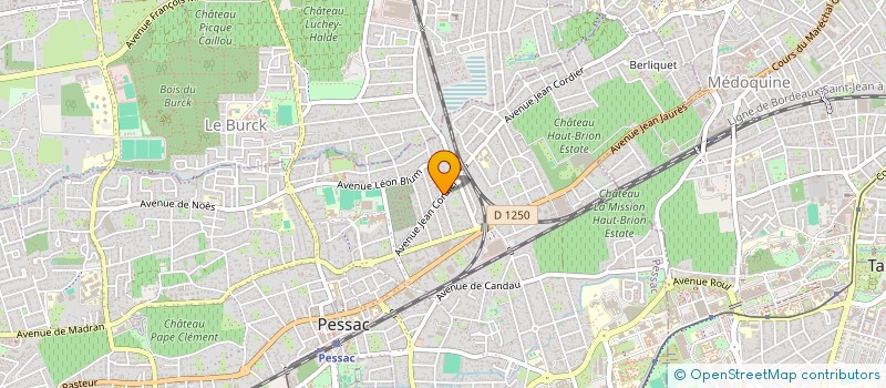 localisation de l'entreprise SOBRAL ETANCHEITE ET BATIMENT  PESSAC