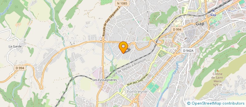 localisation de l'entreprise SOBRALPES à GAP