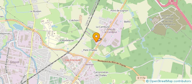 localisation de l'entreprise SOBRAPI ISOLATION à VIRIAT