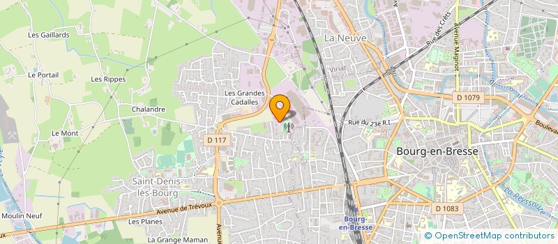 localisation de l'entreprise SOBRAPI NEGOCE à SAINT-DENIS-LES-BOURG