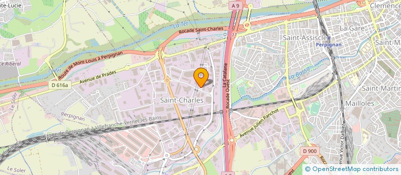 localisation de l'entreprise SOBRAQUES DISTRIBUTION S.A.S  PERPIGNAN