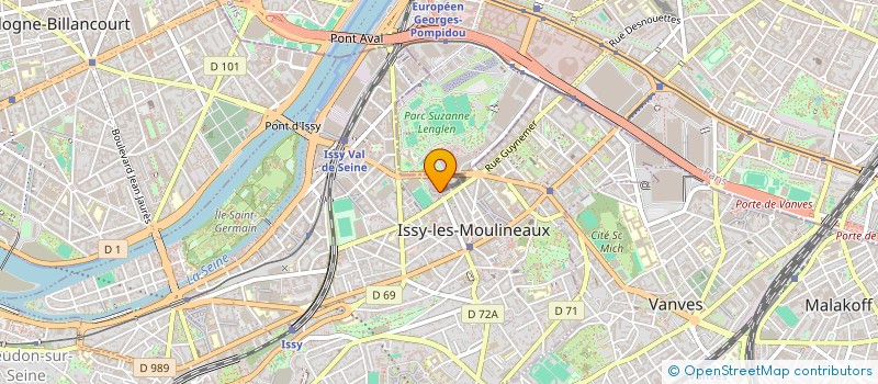 localisation de l'entreprise SOBRE GLP à ISSY-LES-MOULINEAUX