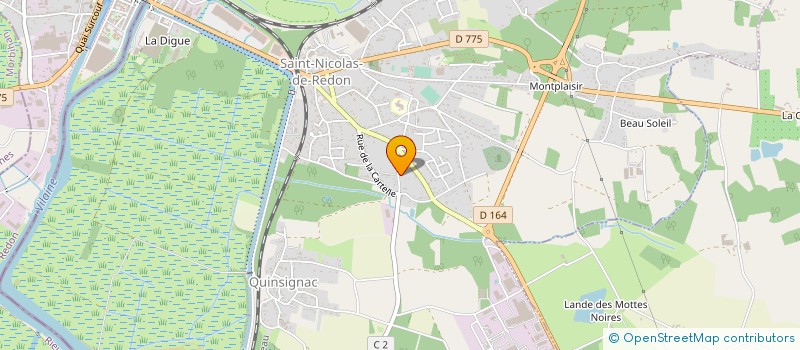 localisation de l'entreprise SOBRECO à SAINT-NICOLAS-DE-REDON