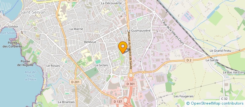 localisation de l'entreprise SOBRIETE LIBERTE SANTE  SAINT-MALO