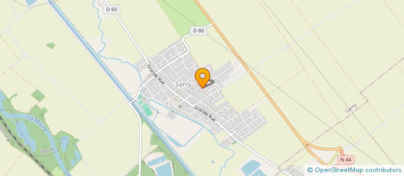 localisation de l'entreprise SOBRIMOL  SARRY