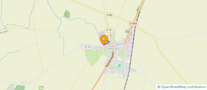 localisation de l'entreprise SOBRIREL à VILLIERS-SAINT-GEORGES