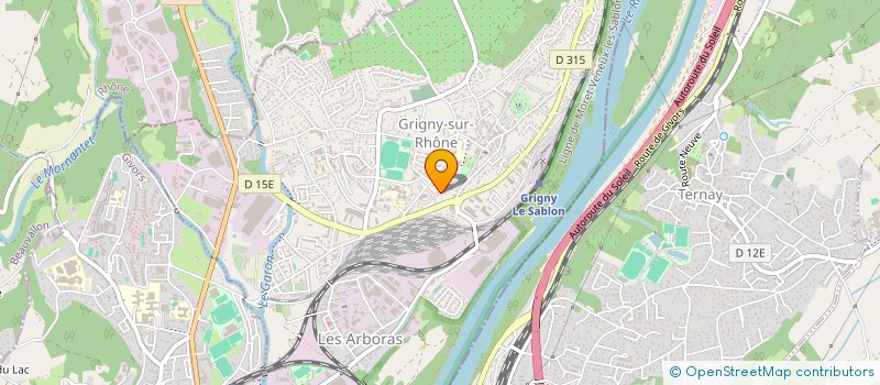 localisation de l'entreprise SOBY  GRIGNY