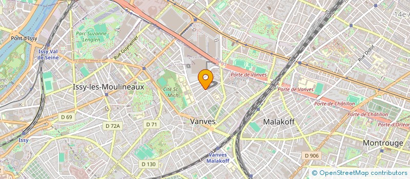 localisation de l'entreprise SOC 4 D à VANVES