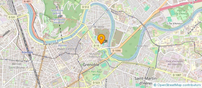 localisation de l'entreprise SOC 45 NORD à GRENOBLE