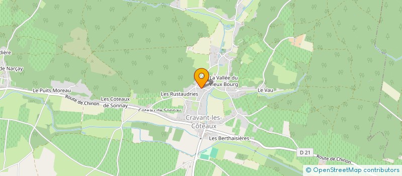 localisation de l'entreprise SOC à CRAVANT-LES-COTEAUX