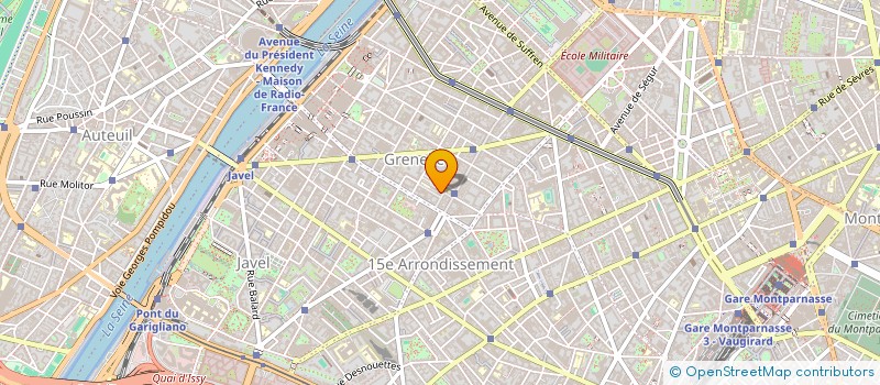 localisation de l'entreprise SOC A BOURE GENTET DENTISTE 76  PARIS