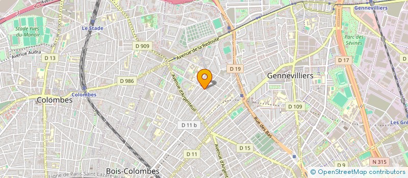 localisation de l'entreprise SOC A L AMBIANCE CAFE  ASNIERES-SUR-SEINE