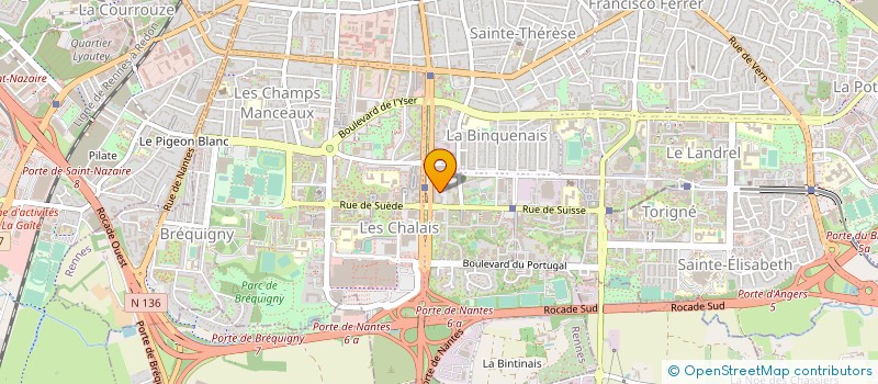 localisation de l'entreprise SOC A LAFAYETTE  RENNES