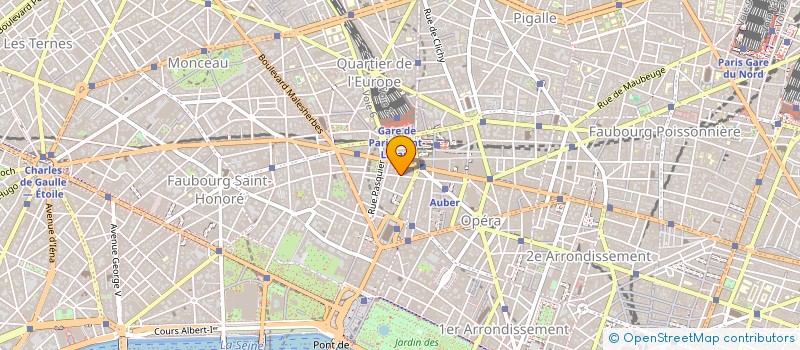 localisation de l'entreprise SOC A THEATRE MICHEL à PARIS