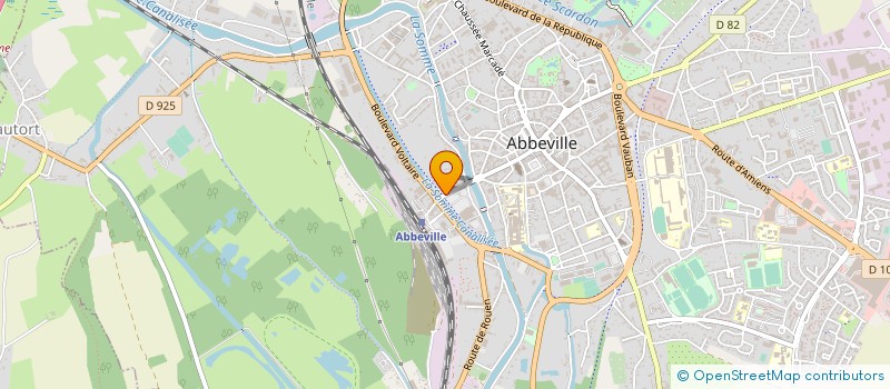 localisation de l'entreprise SOC ABBEVILLOISE DES VINS à ABBEVILLE