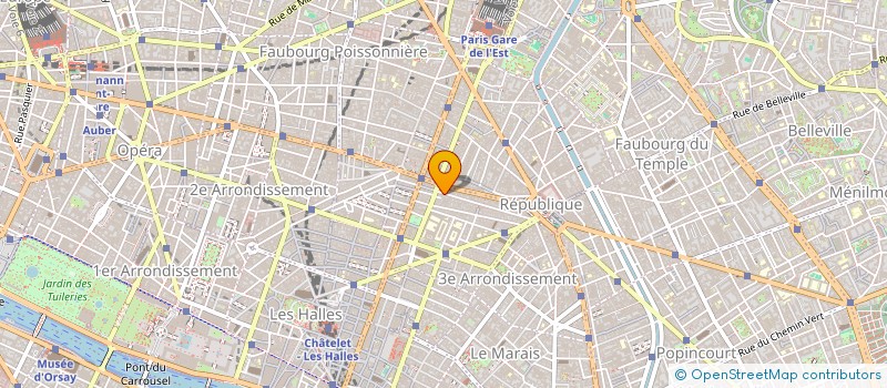 localisation de l'entreprise SOC ACCESSOIRE PARIS à PARIS