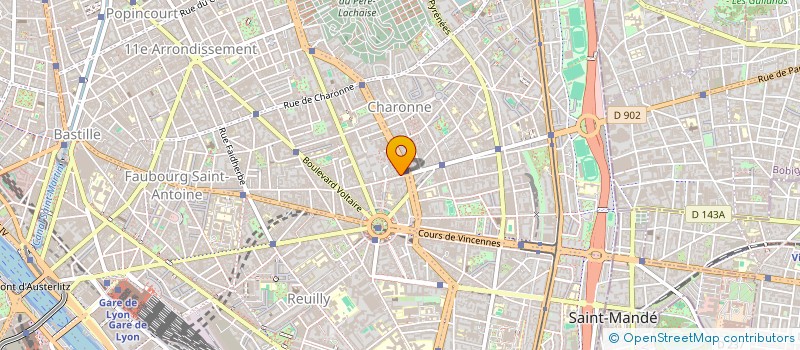 localisation de l'entreprise SOC ACHAT GESTION AMEUBLEMENT à PARIS