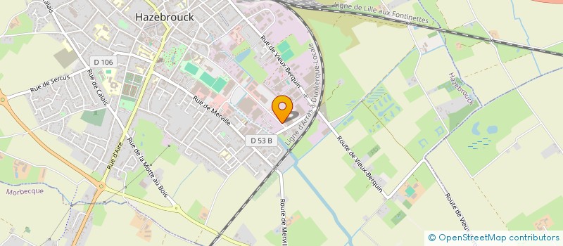 localisation de l'entreprise SOC ACHATS EN COMMUN GRAINETIERS DU NORD à HAZEBROUCK