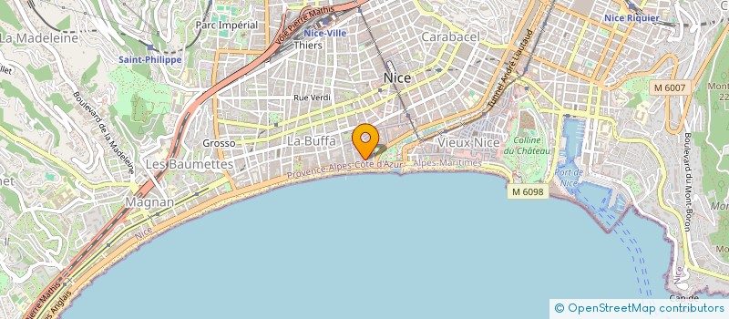 localisation de l'entreprise SOC ACHATS VENTES DIFFUSION NICE SHOP à NICE