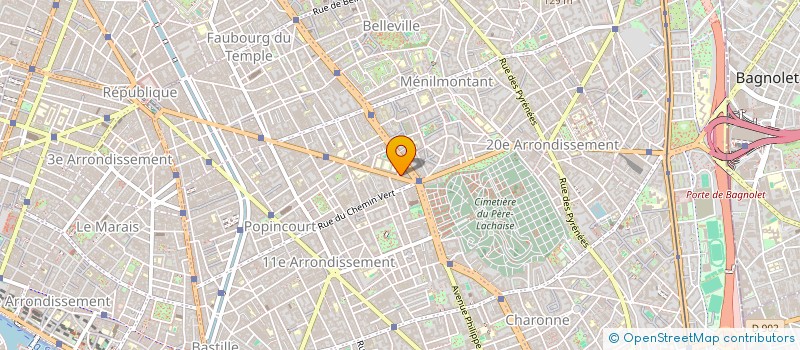 localisation de l'entreprise SOC ADELINE CONFISERIE à PARIS