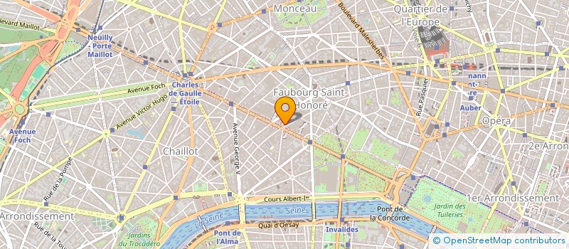 localisation de l'entreprise SOC ADMIN CONTROLE GESTION IMMO à PARIS