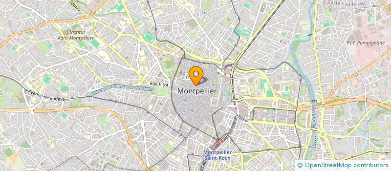 localisation de l'entreprise SOC ADMINIS GESTION IMMOB SAGIM à MONTPELLIER