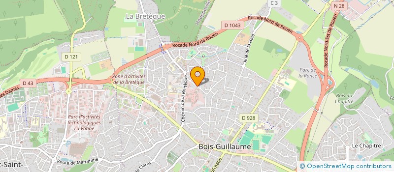 localisation de l'entreprise SOC ADMINIST REGION LAITIERE à BOIS-GUILLAUME