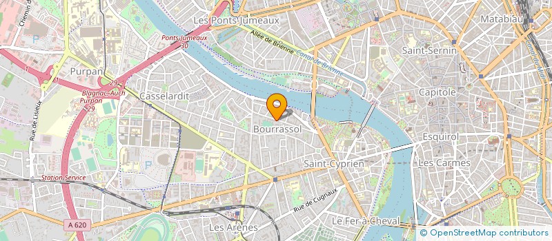 localisation de l'entreprise SOC AEC à TOULOUSE