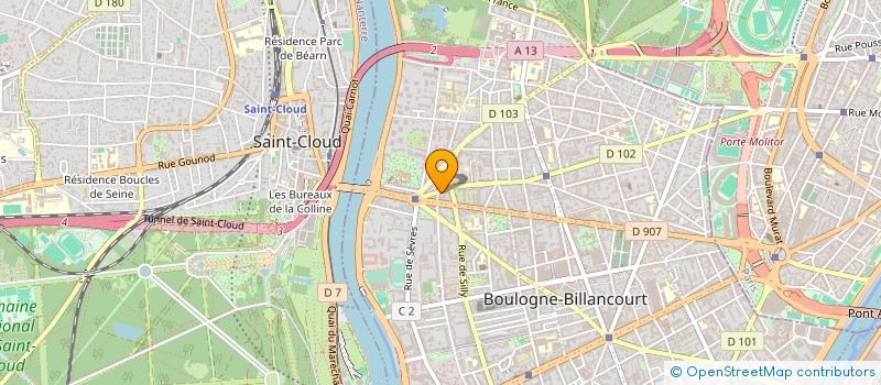 localisation de l'entreprise SOC AFC à BOULOGNE-BILLANCOURT