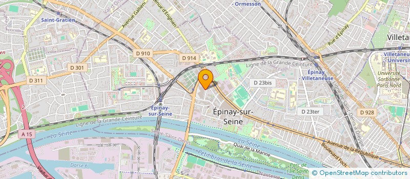 localisation de l'entreprise SOC AFRICAINE DE DISTRIBUTION COMMERCE  EPINAY-SUR-SEINE
