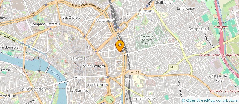 localisation de l'entreprise SOC AFRICAINE DE RESTAURATION à TOULOUSE