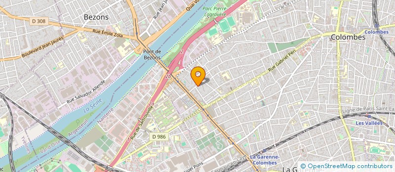 localisation de l'entreprise SOC AFRICAINE PROMO PROD ARTISTIQUE  COLOMBES