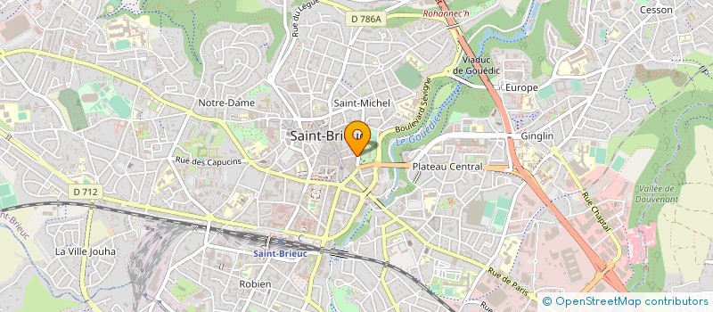 localisation de l'entreprise SOC AGENCE D ARMORIQUE à SAINT-BRIEUC
