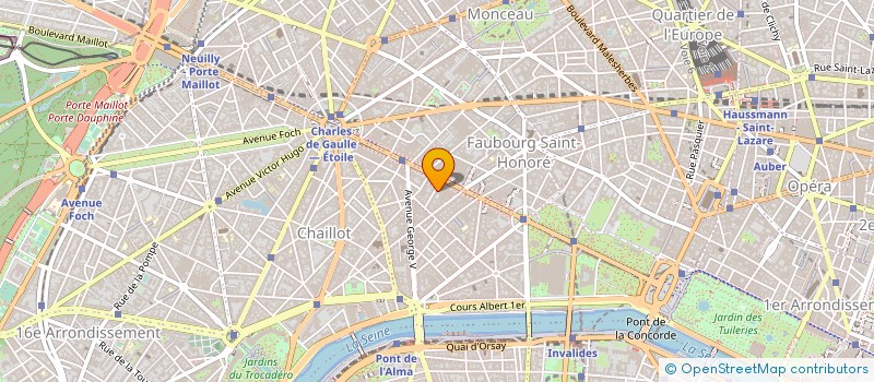 localisation de l'entreprise SOC AGENCE MARCELINE LENOIR  PARIS