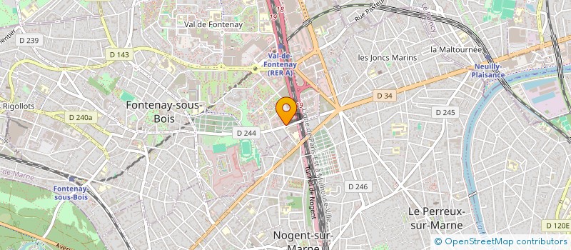 localisation de l'entreprise SOC AGENCEMENT BUREAU ET INFORMATIQUE à FONTENAY-SOUS-BOIS