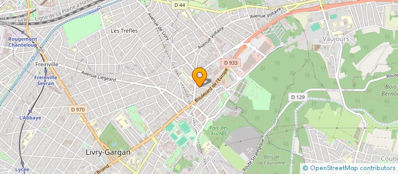 localisation de l'entreprise SOC AGRAF CLOUAGE PNEUMATIQUE à LIVRY-GARGAN