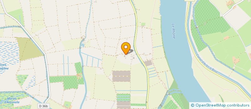 localisation de l'entreprise SOC AGRC ET FAMILIALE DU GD AZEGAT  ARLES