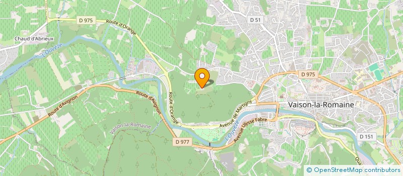 localisation de l'entreprise SOC AGRI SERVICE DE L OUVEZE  VAISON-LA-ROMAINE