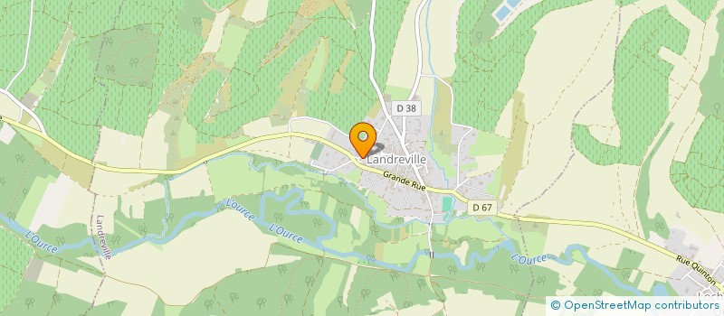 localisation de l'entreprise SOC AGRICOLE DE SAINTE BELINE à LANDREVILLE