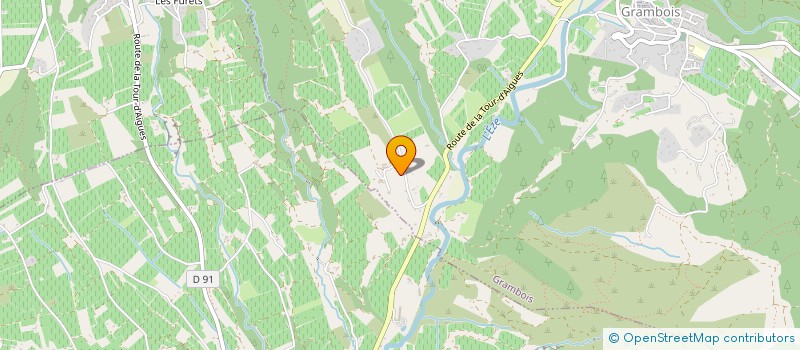 localisation de l'entreprise SOC AGRICOLE FERME DES LACHAUD à LA BASTIDE-DES-JOURDANS