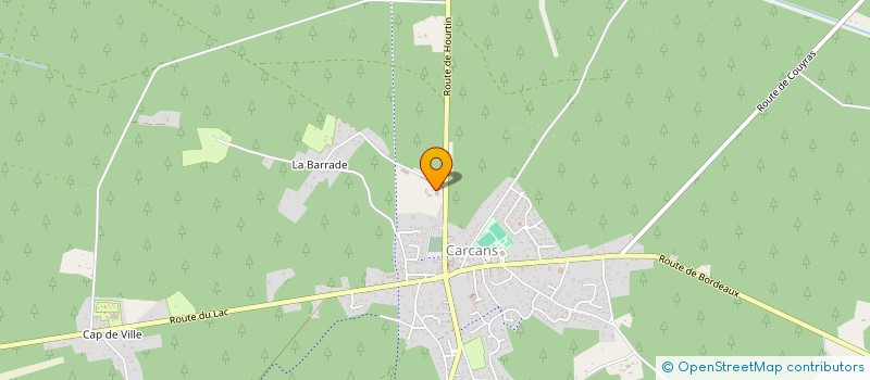 localisation de l'entreprise SOC AGRICOLE FORESTIERE DES ETS ROCHETTE à CARCANS